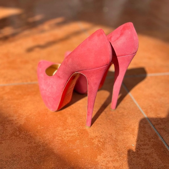 CHRISTIAN LOUBOUTIN 🩷 “Pink Suede Daffodile” - Picture 5 of 13
